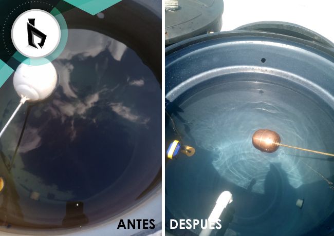 Lavado de tanques de agua en Acacías