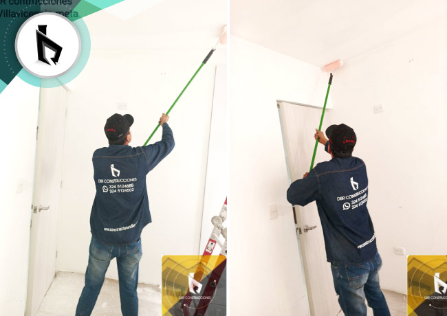 pintura de interiores y exteriores Villavicencio